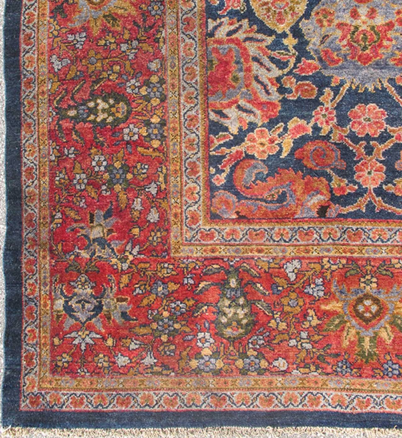 Antique Fine Persian Malayer Rug For Sale at 1stdibs