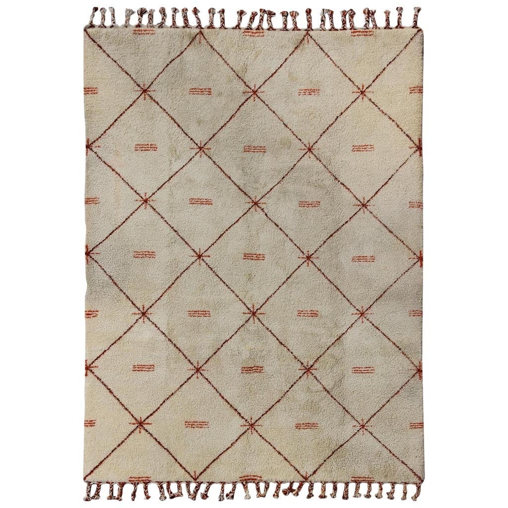 Large Moroccan Carpet at 1stdibs