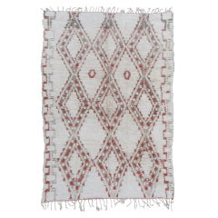 Vintage Beni Orain Moroccan Rug 5