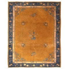 Antique Chinese Carpet    9'3 x 11'6