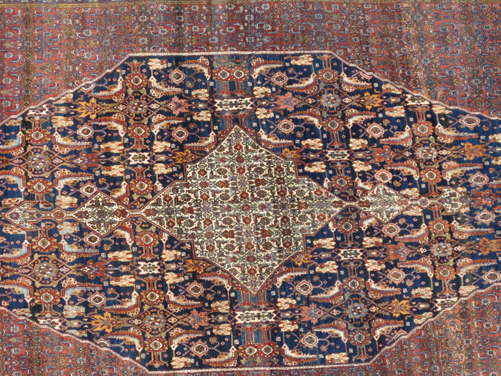 Antique Persian Bibikabad Carpet    13' x 21'