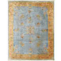 Vintage Old Chinese Carpet  9' x 12'