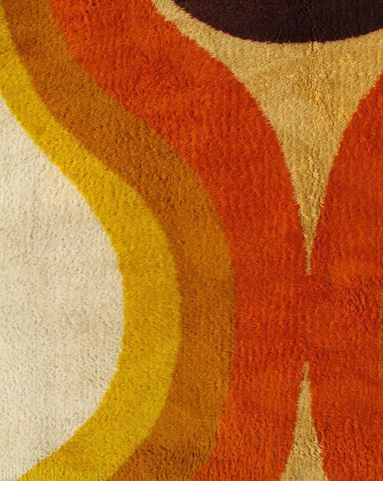 mid century modern rug