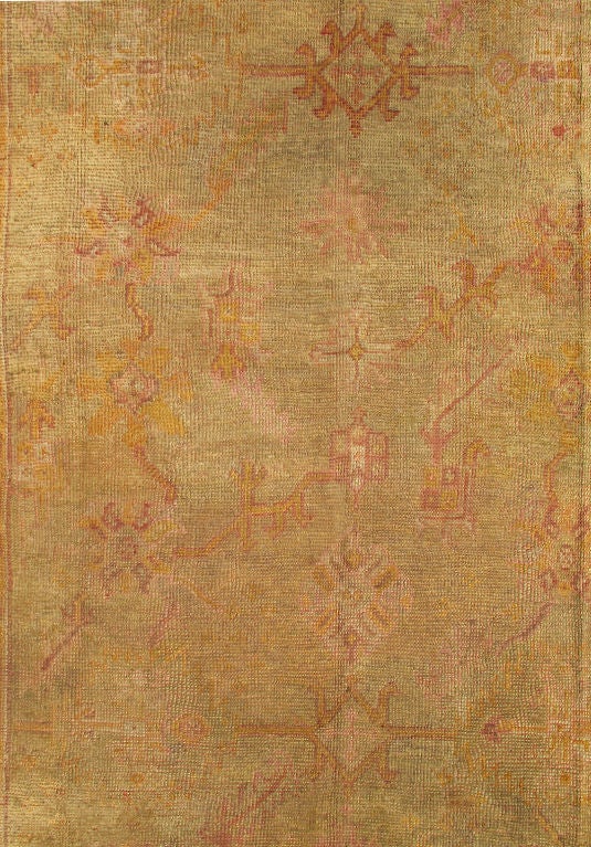 Antique Oushak 6'2 x 14'2