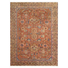 Antique All-Over Persian Heriz-Goravan Rug 8