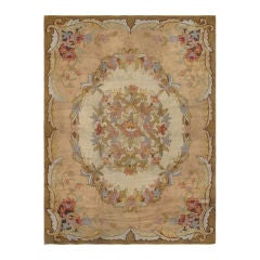 Vintage Hook Rug   9' x 12'