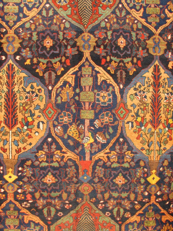 Antique Persian Bakhtiari Rug