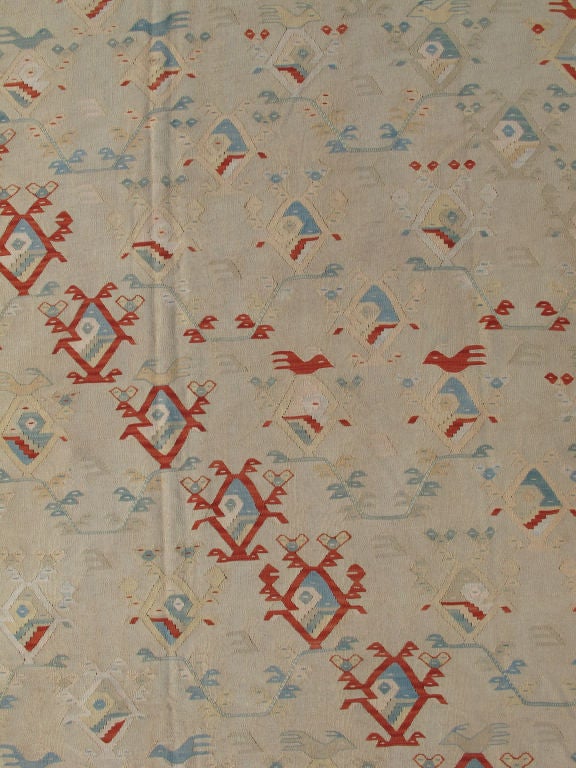 Large  Vintage Kilim    12' 6 x 18' 1