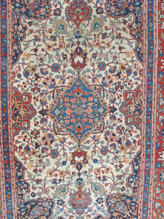 Vintage Persian Tabriz Khoy Rug
