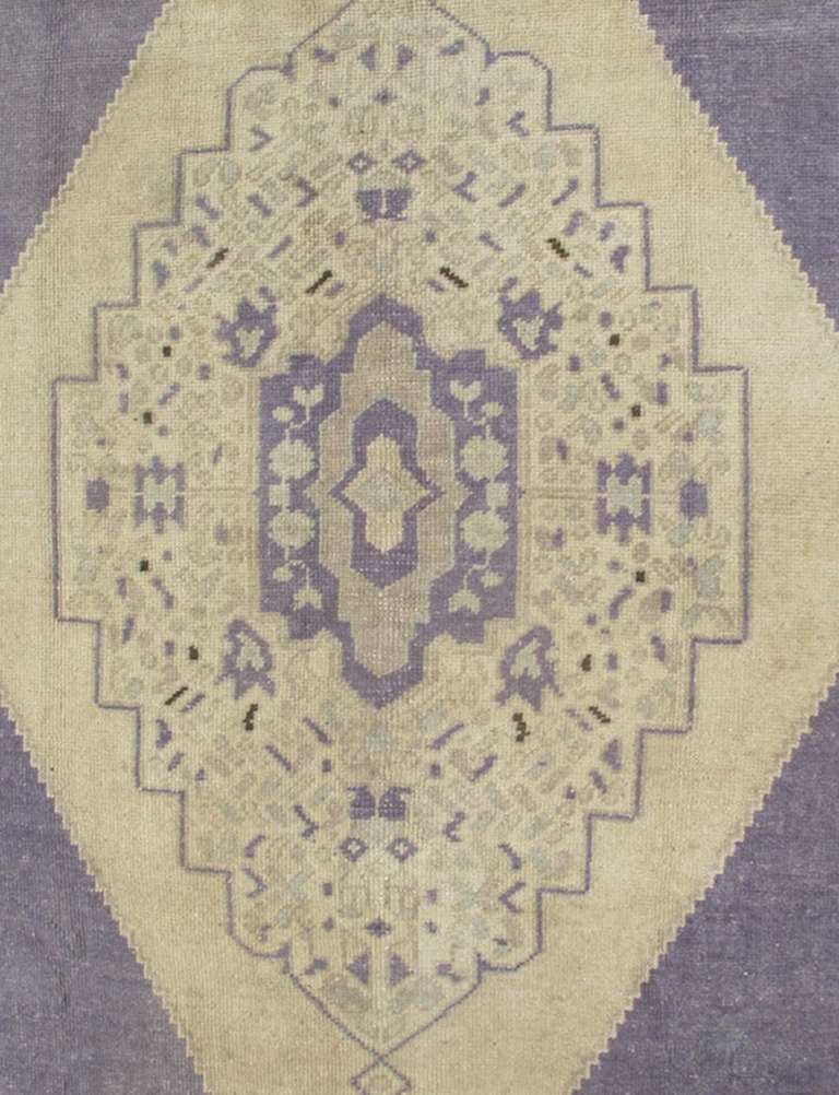 Purple Turkish Oushak at 1stdibs