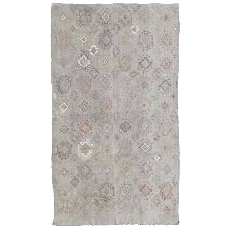 Large Vintage Kilim For Sale at 1stdibs