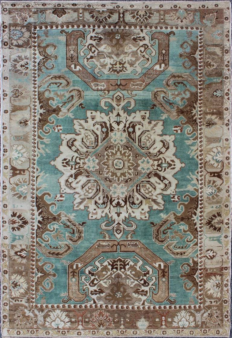 Unique Turkish Carpet For Sale at 1stdibs