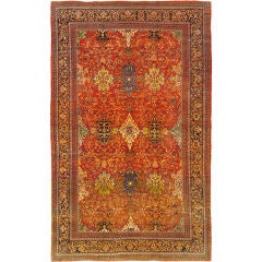 Large Persian Sarouk Feraghan Carpet