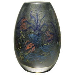 A.D. Copier, Art Glass Vase (Unica), 1950