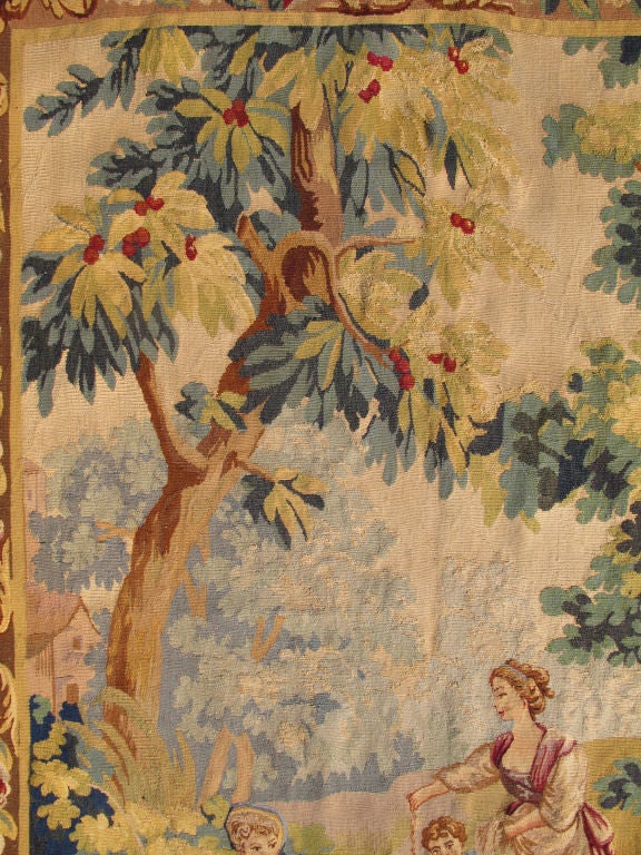 Antique Verde Tapestry 1