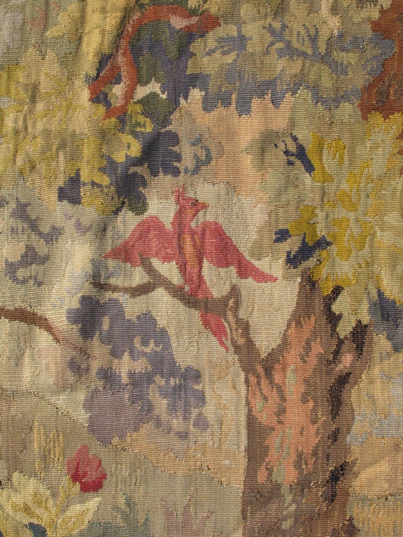 Antique French Tapestry In Excellent Condition In Atlanta, GA