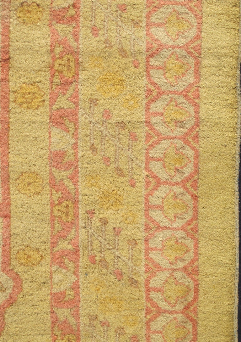 20th Century Antique Indian Amritsar Rug