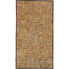 Antique American Hook Rug