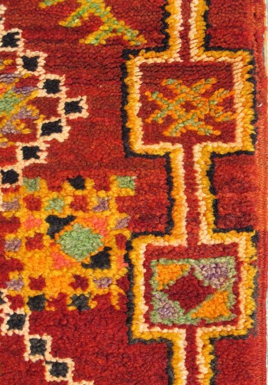 Colorful Moroccan Rug For Sale at 1stdibs