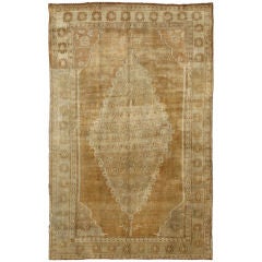 VintageTurkish Oushak Carpet