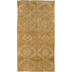 Vintage Turkish Oushak Carpet Vintage Turkish Oushak Carpet