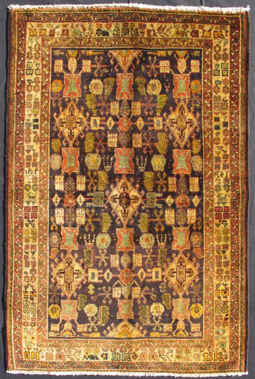 Vintage Persian Gabbeh Carpet