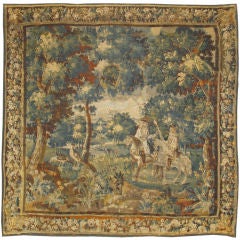 Antique C17th Flemish Tapestry 9ft. x 9ft.