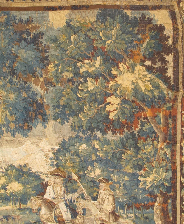 C17th Flemish Tapestry 9ft. x 9ft. 3