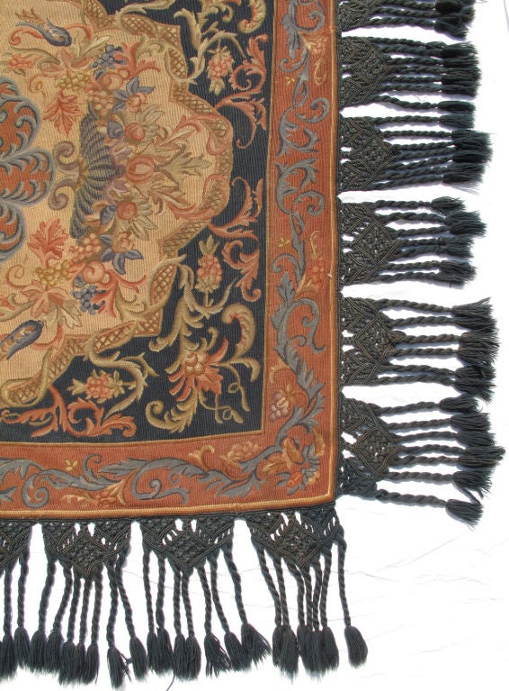 tapestry with fringe