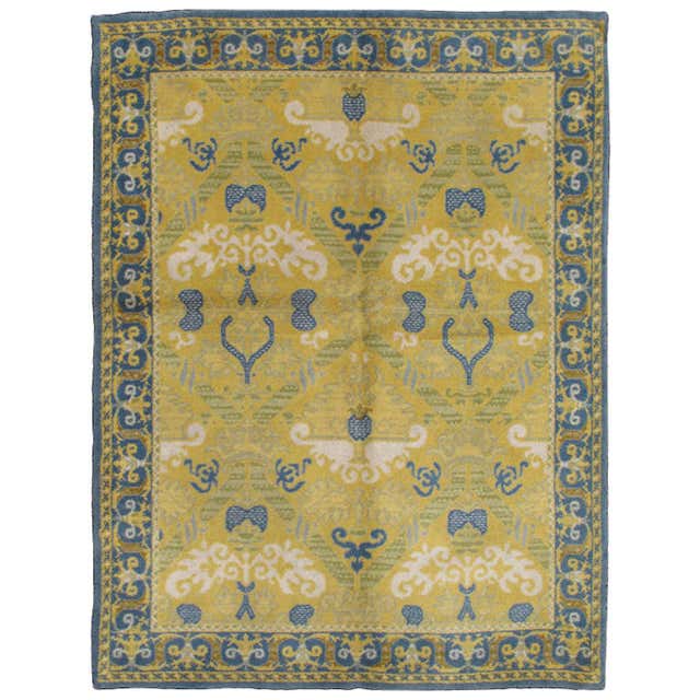 Antique Spanish Rug at 1stDibs