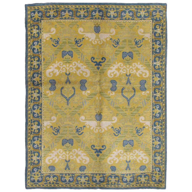 Antique Spanish Rug at 1stDibs