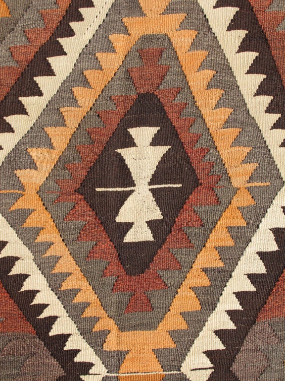 Vintage Turkish Kilim For Sale at 1stDibs