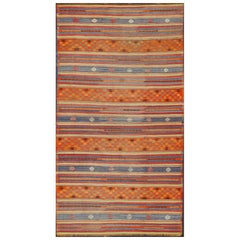 Vintage Kilim Jajeem Flat-Weave Rug