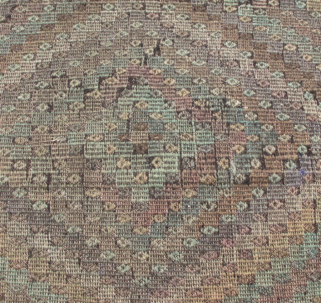 20th Century Vintage Jajeem Flat-Weave Rug For Sale