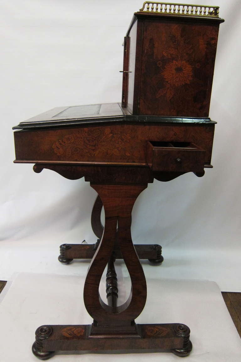 Vintage circa 1870's ladies desk For Sale at 1stDibs