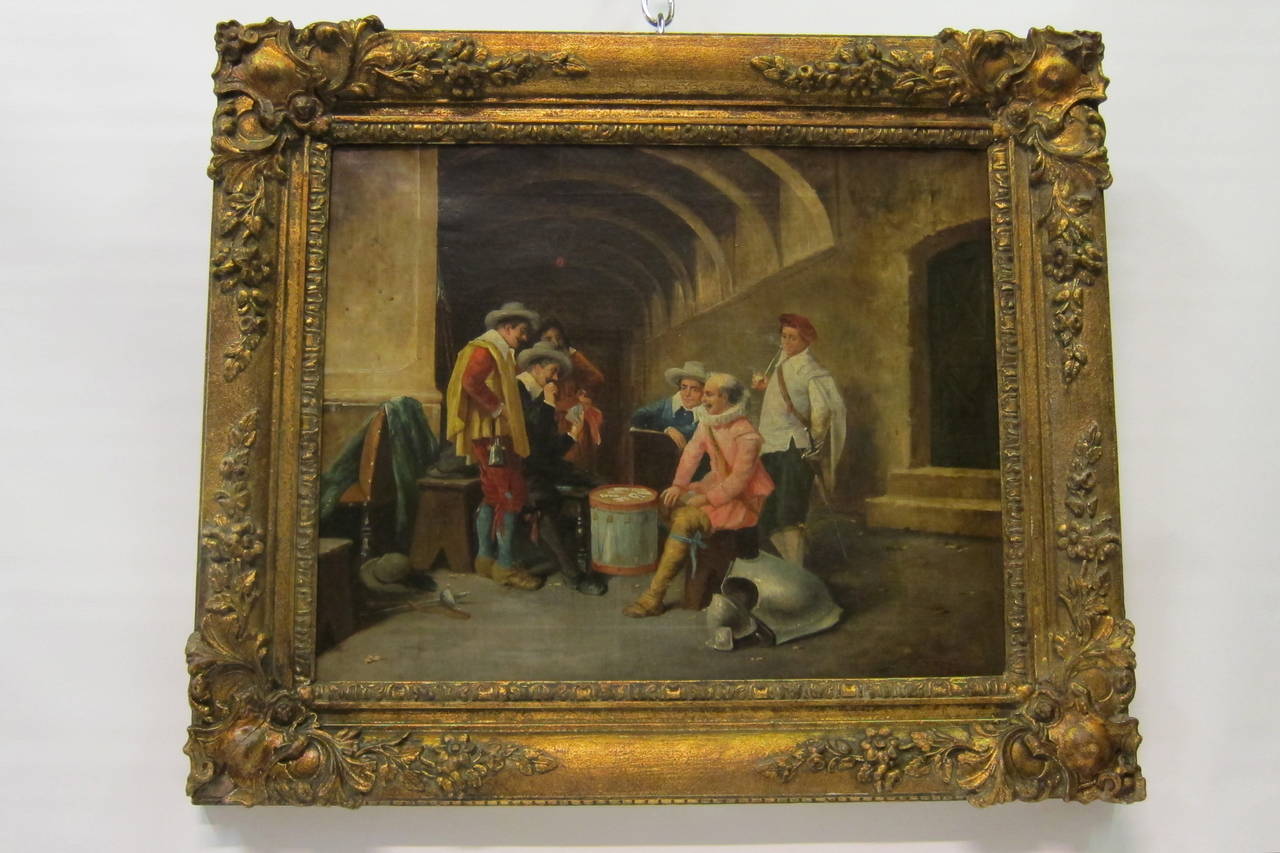Vintage Oil on Canvas