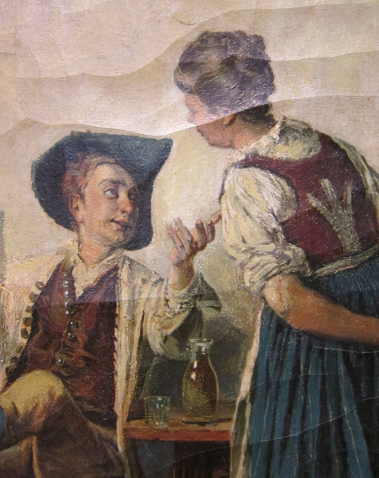 19th Century Theodore Gerard Painting