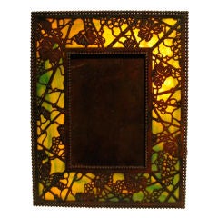 Tiffany Studios "grapevine" Pattern Bronze Picture Frame