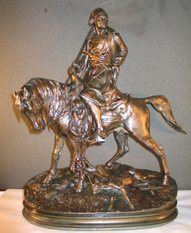 Moor on Horseback de P. J. Mene