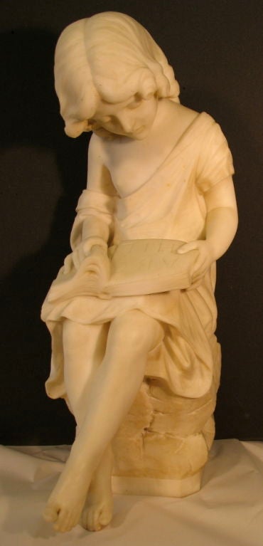 Wonderful 19th century marble sculpture