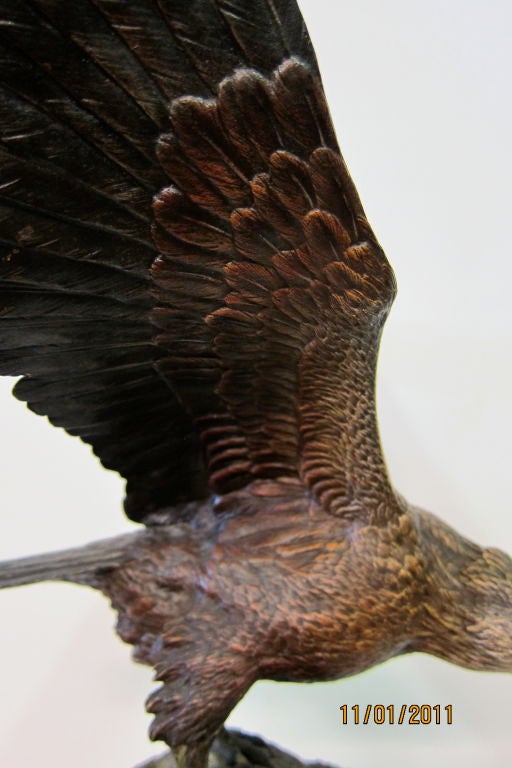Vienna Bronze Eagle By Bergman 3