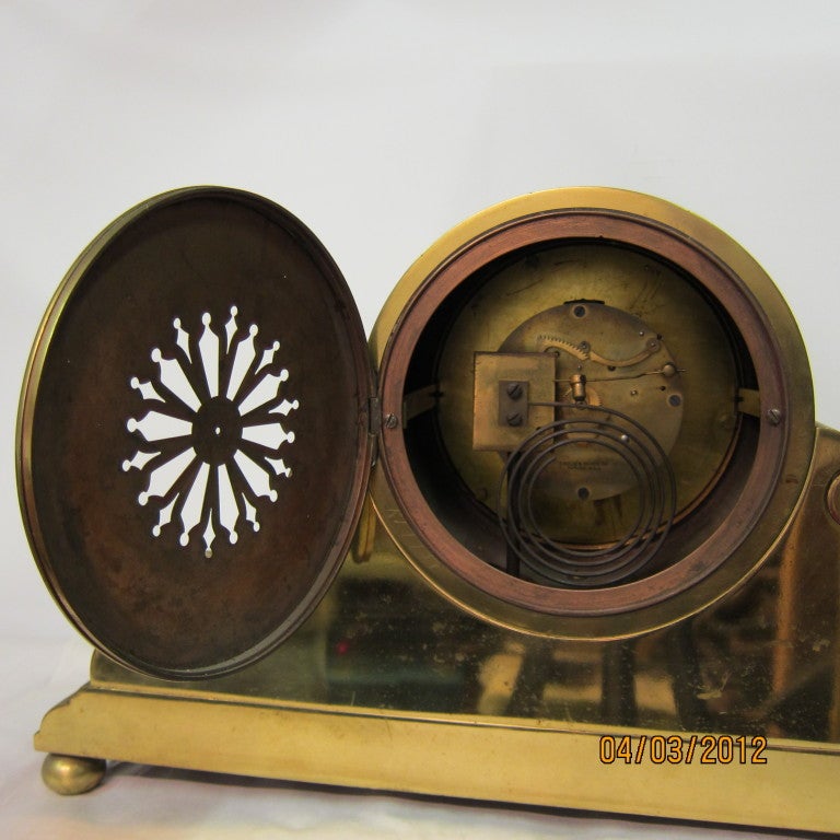 Bronze Tiffany & Co. Mantle Clock