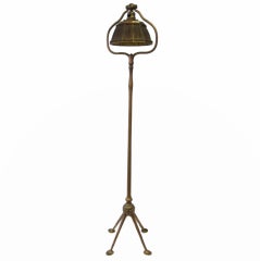 Tiffany Studios Linenfold (Fabrique) Floor Lamp