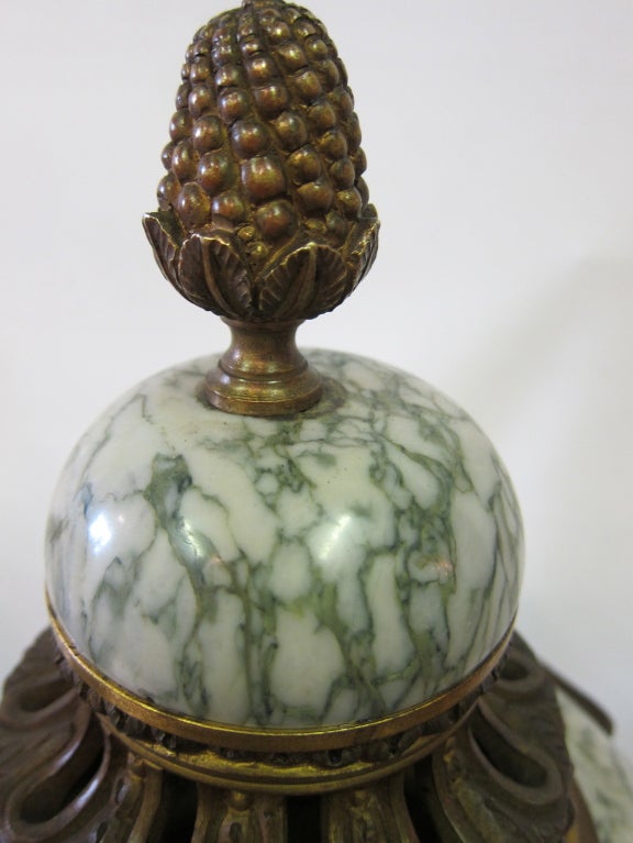 Empire Marble & Ormolu Urns