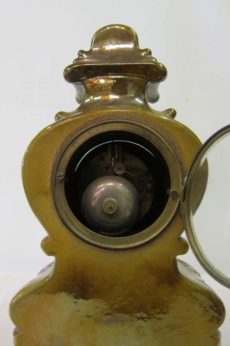 Late 19th Century French Mantle Clock For Sale 1