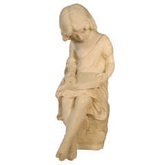 Wonderful 19th century marble sculpture