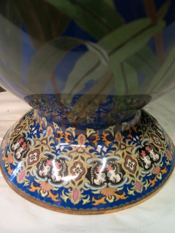 Impressive Japanese Cloisonne' Vase 3