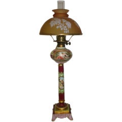 Antique Royal Vienna Lamp
