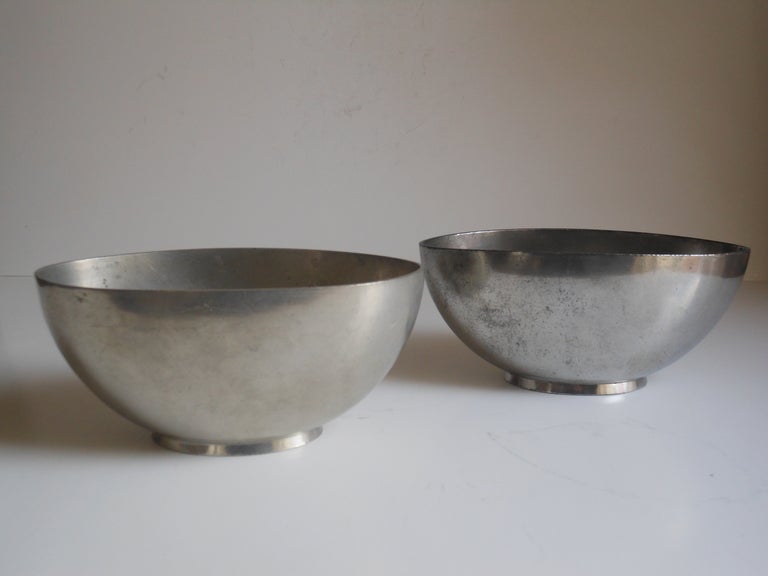 Pair of Just Andersen Oval Bowls
