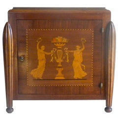 Small French Cabinet In the Manner of Dominique